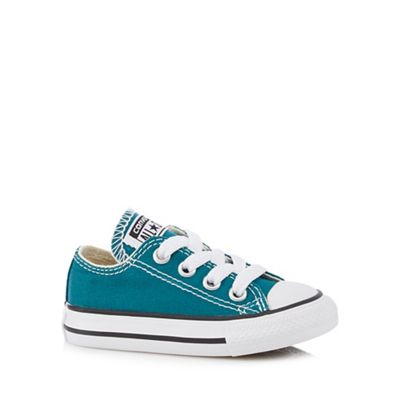Converse Boys' green 'Chuck Taylor' trainers